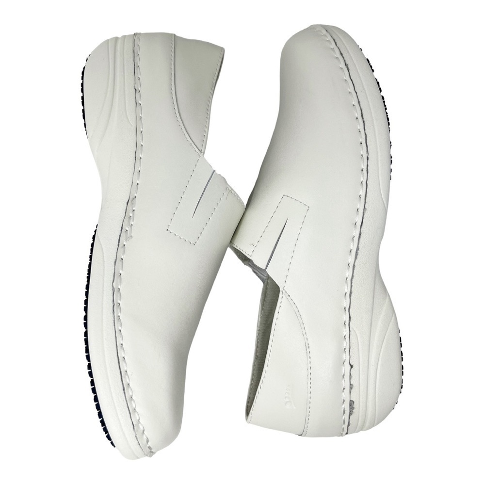 Spring Step Professional MANILA Women’s Off White Slip Resistant Work Shoes 10M